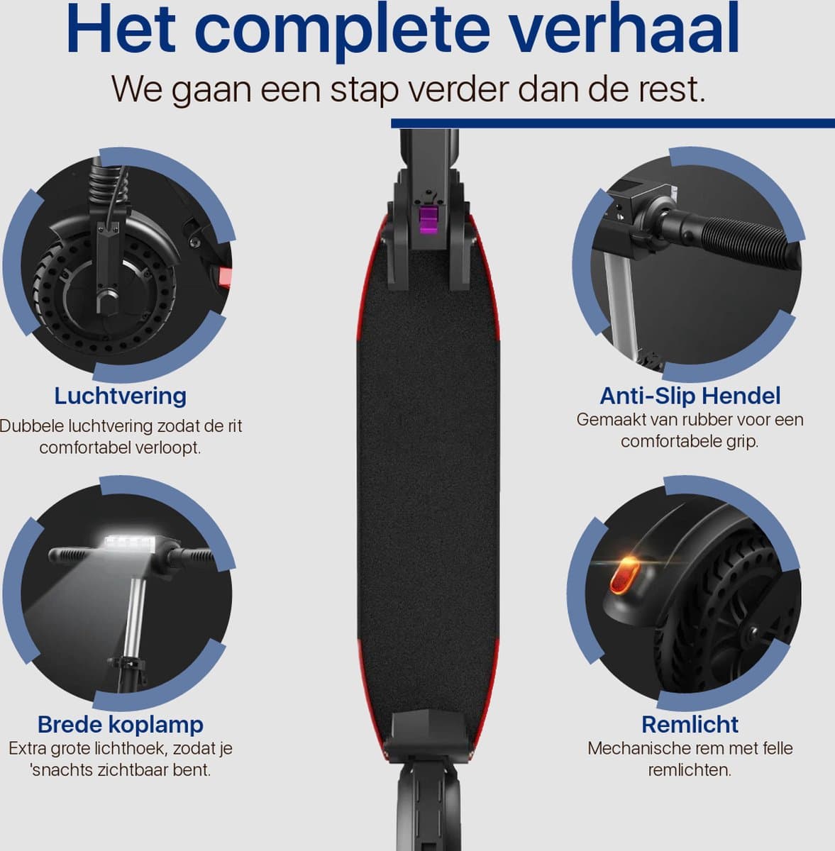 Phreeze Elektrische Step Pro - Opvouwbaar, 30km bereik thumbnail 5