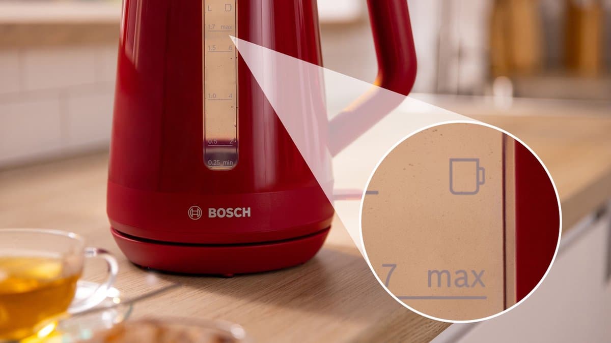Bosch TWK1M124 MyMoment - Waterkoker - Rood thumbnail 7