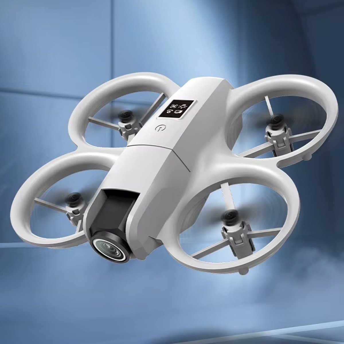 Drone met HD-Camera - Quadcopter - LED - Beschermde Propellers thumbnail 4