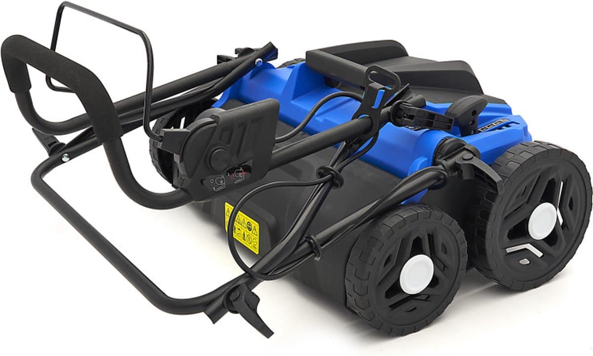 1500W Verticuteermachine 360 mm inclusief Raker Verticuteerdiepte 3mm, 6mm, 9mm, 10mm en 12mm thumbnail 6