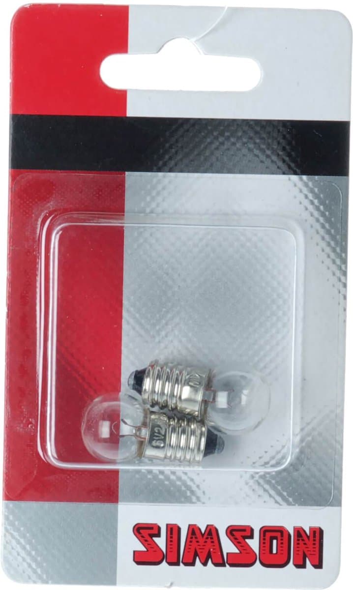 Simson Fietslampjes - Voorlamp - Aluminium - Zilver - 6V - 2,4W - Set van 2 thumbnail 5