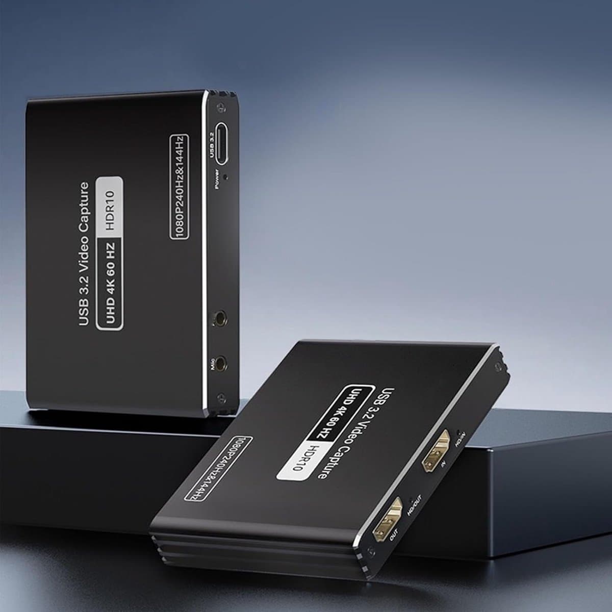 Video Opnamekaart - Capture Card - Streaming Gaming - 4K 60Hz HDR - USB 3.2 - Zwart thumbnail 5