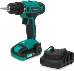 Productfoto van VONROC Accuboormachine 20V: 19+1 standen, 25Nm, incl. accu