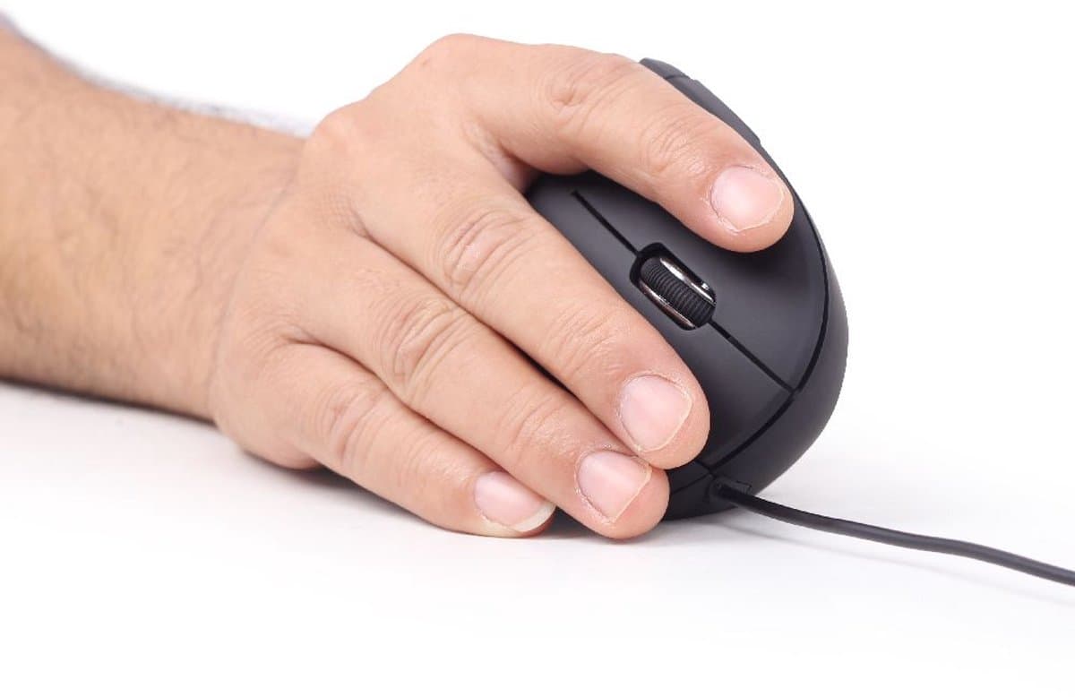 Gembird Ergonomische Bedrade Optische Muis - Rechtshandig Verticaal Ontwerp voor Comfort en Precisie bij Internetten en Gamen, Zwart thumbnail 7
