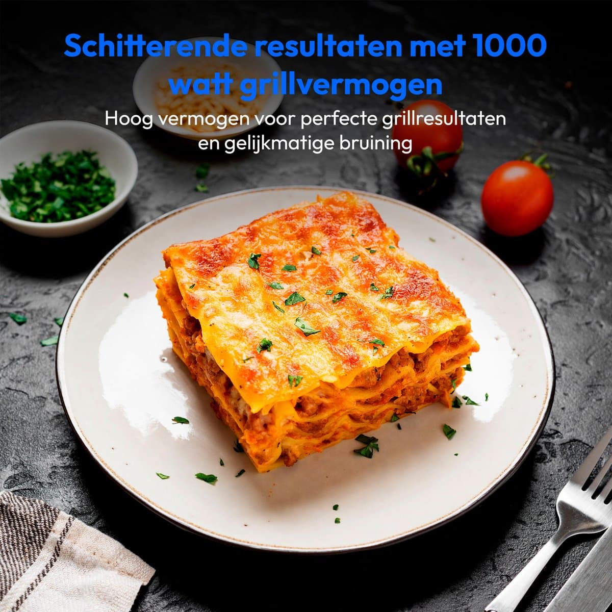 MEDION Magnetron met grill (20 L, 800 W magnetron, 1000 W grill, 9 automatische programma’s incl. ontdooien, 5 standen, 95 min timer, draaiplateau, MD12021), zwart thumbnail 3