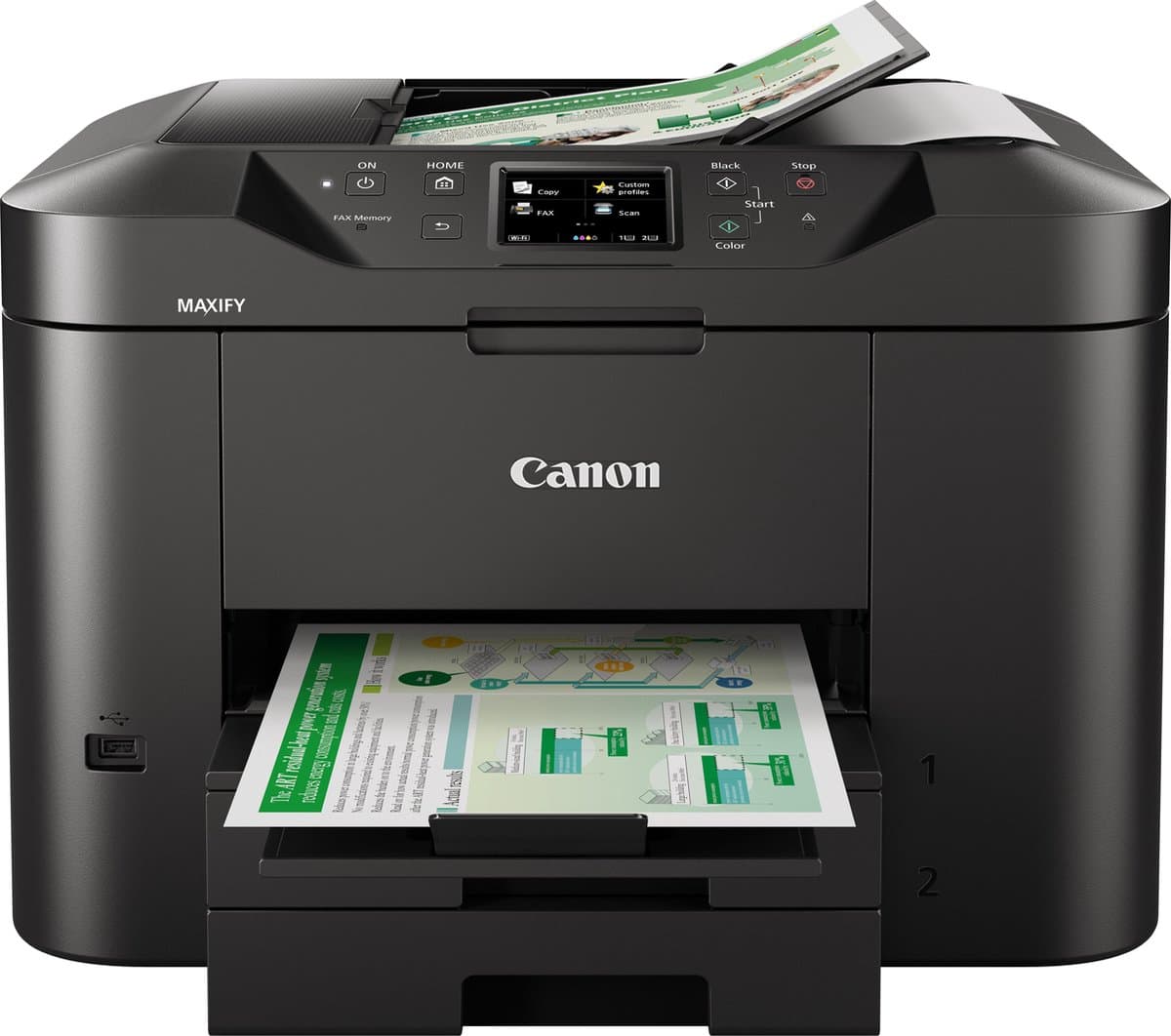 Multifunction Printer Canon MAXIFY MB2750 WiFi Black thumbnail 6