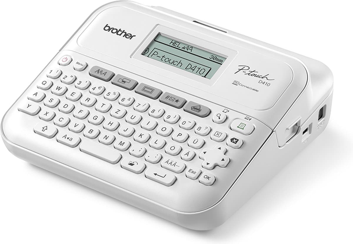 Thermal Printer Brother PT-D410 White thumbnail 2