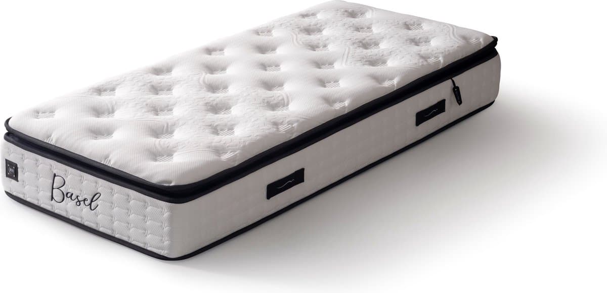 BSS Bedding Basel - Matras - Orthopedisch Matras - 140x200 cm - 30 cm Dik - Inclusief Kussen - 7 Zones - Geïntegreerde Topmatras - Hypoallergeen thumbnail 8