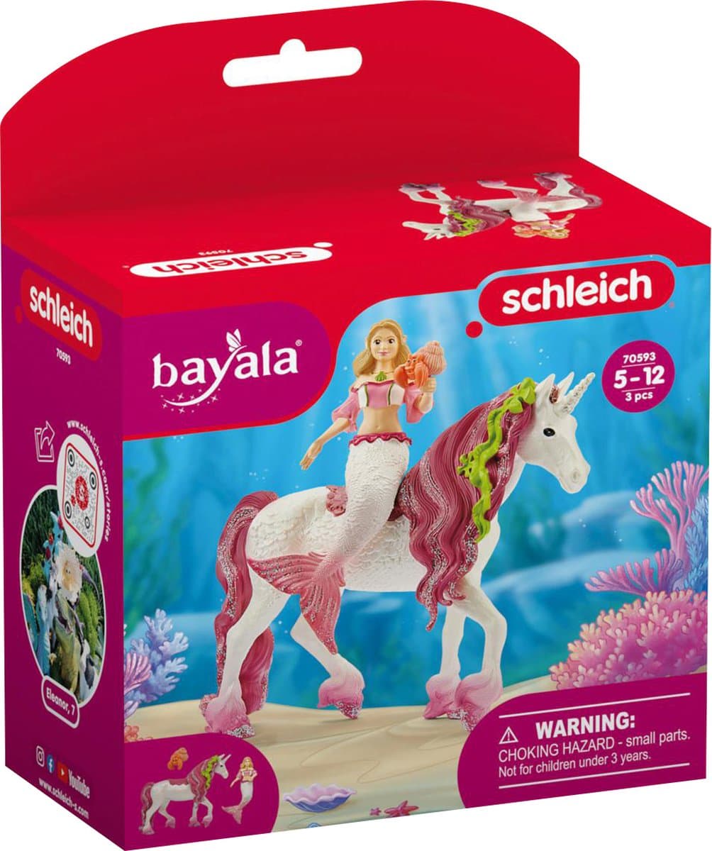 Schleich Bayala Zeemeermin Feya op onderwater-eenhoorn thumbnail 8