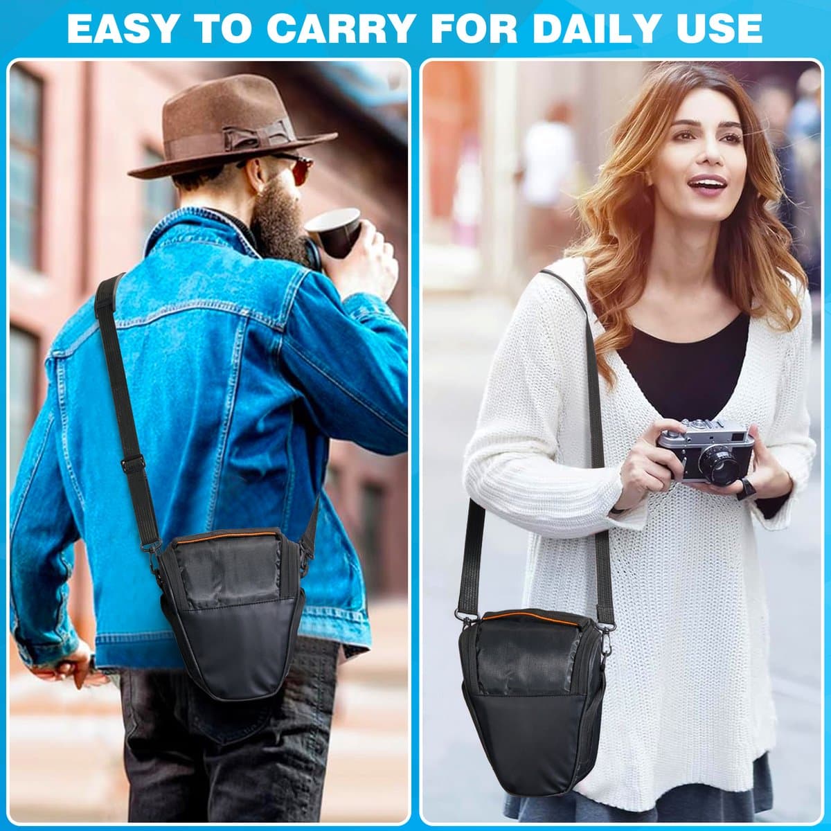 YONO Camera Bag Small zwart thumbnail 3