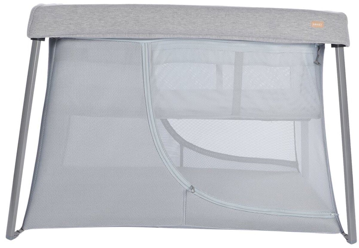 Béaba Eazy Sleep 3-in-1 Reisbed - Luxe Campingbedje & Box - Vanaf Geboorte tot 4 Jaar - Wieg, Ledikant & Box - Ademend Mesh - Inclusief 2 Matrassen & Reistas - Lichtgewicht 6,8kg - Grijs thumbnail 8