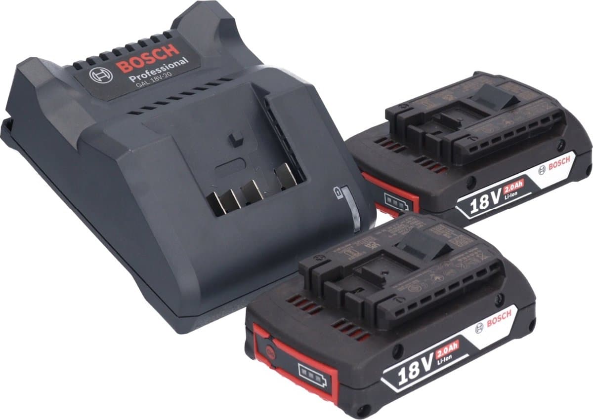 Bosch GSR 18V-45, compact 45 Nm, inclusief 2 accu's thumbnail 8