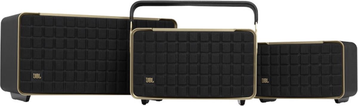 JBL Authentics 300 - Draagbare WiFi & Bluetooth Speaker - Premium Design Speaker - AirPlay, Chromecast & Spotify Connect - Multiroom Audio - 8 uur batterij - Zwart thumbnail 7