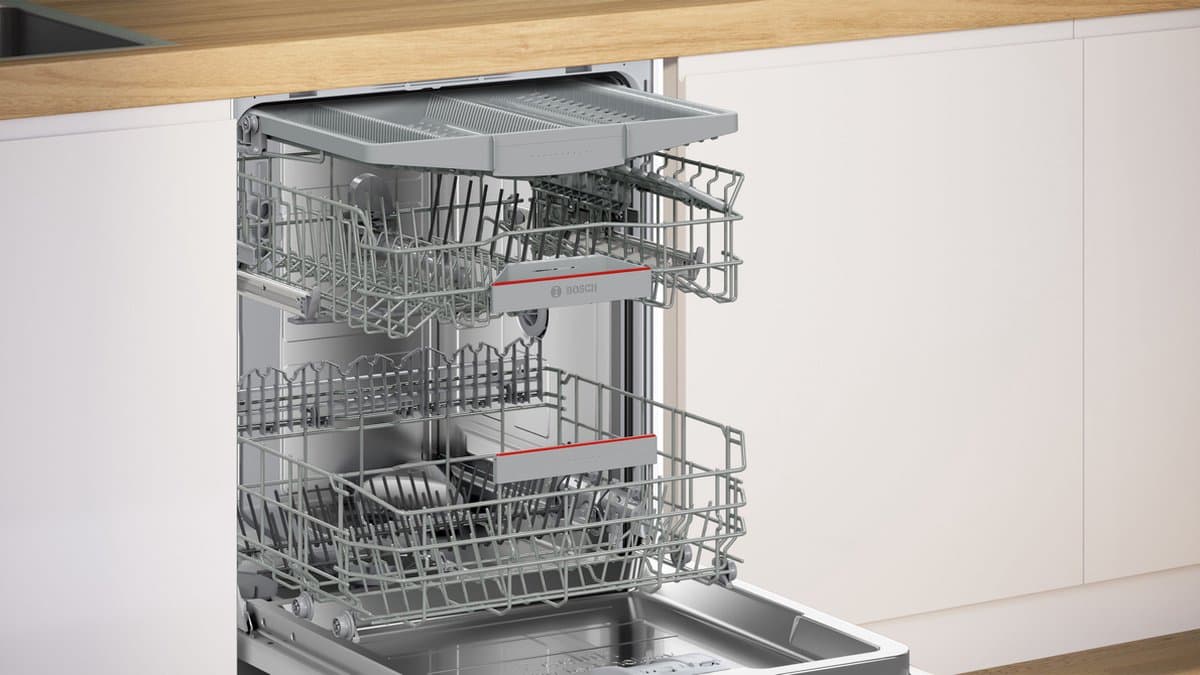 Bosch SMV6ZCX10E - Serie 6 - Inbouwvaatwasser - 60 cm - Zeer stil - Energielabel B - Home Connect - PerfectDry met zeolith: perfecte droogresultaten met een laag energieverbruik thumbnail 8