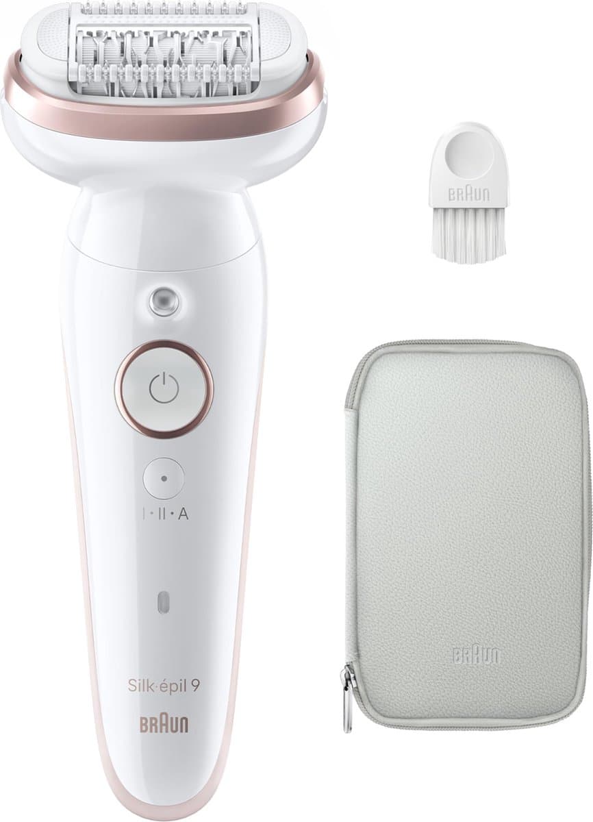 Braun Silk-épil 9 - Epilator met Ladyshave opzetstuk - Goud/Wit - Wet & Dry thumbnail 7