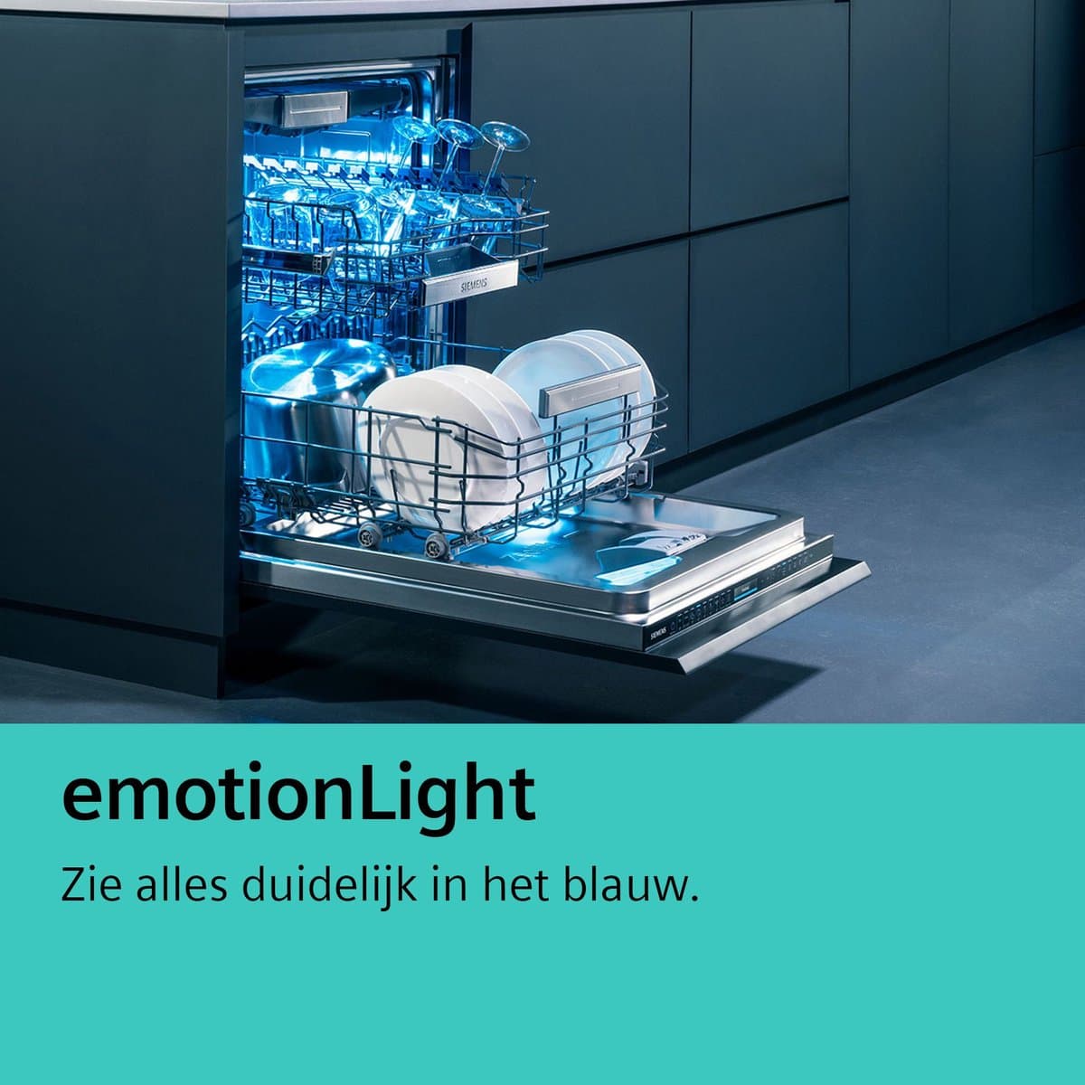 Siemens SN87TX02CE - iQ700 - Inbouwvaatwasser - 60 cm - Energielabel A - Home Connect - Zeolith: extra droge vaat - varioSpeed Plus: je vaat tot wel drie keer zo snel schoon thumbnail 7