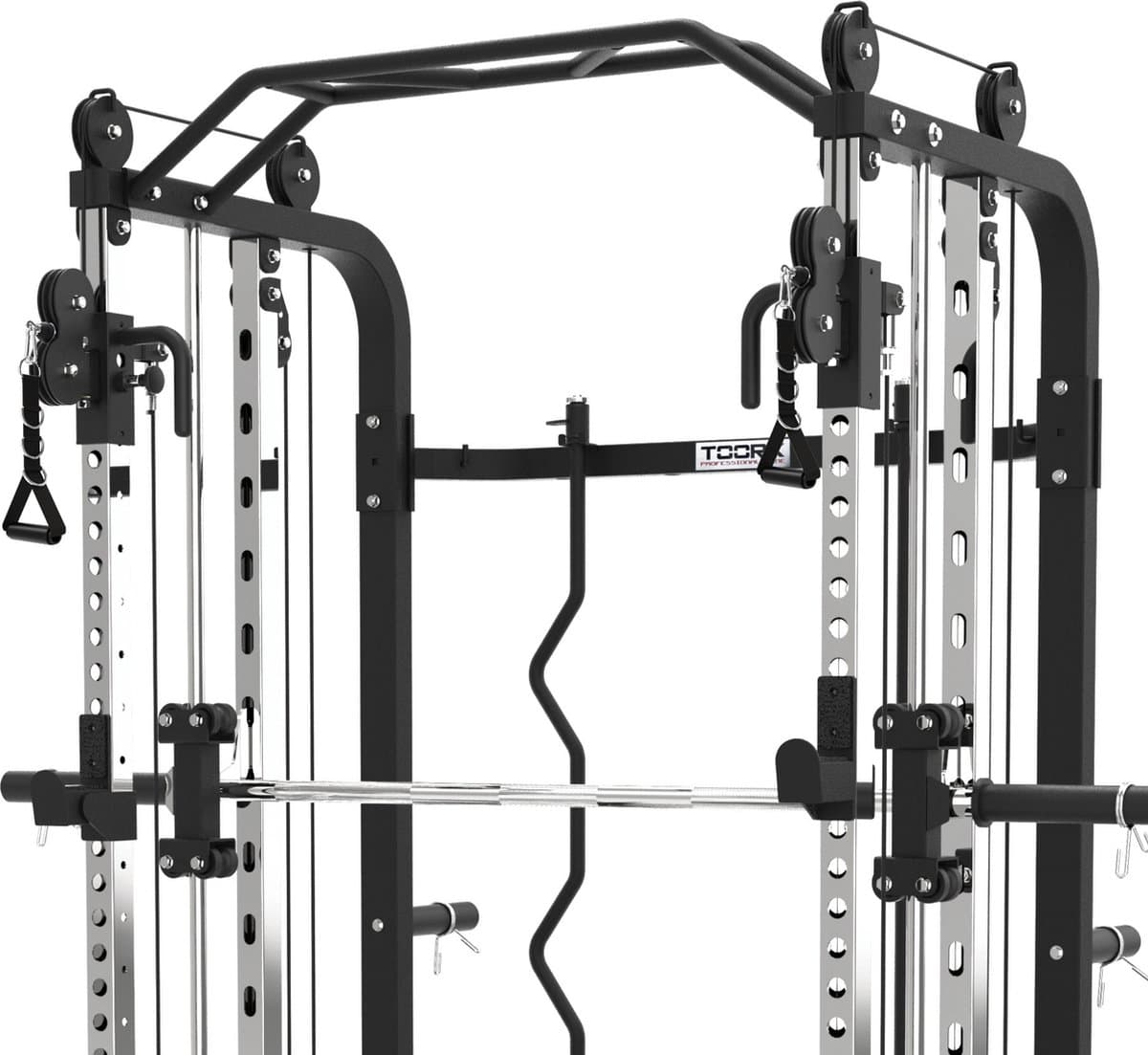 Toorx Professional ASX-2000 - 3-in-1 Smith Machine - Power Rack - Krachtstation - Pulley thumbnail 5