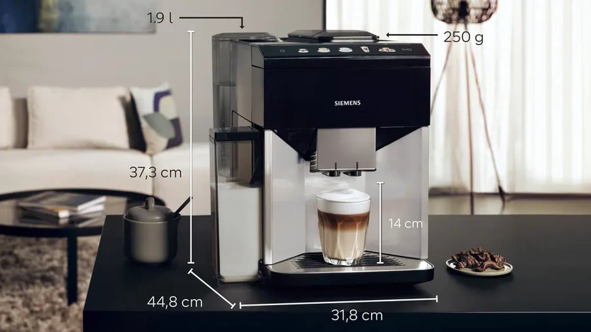 Siemens EQ500 TQ513R01 - Volautomatische espressomachine - Licht zilver thumbnail 4