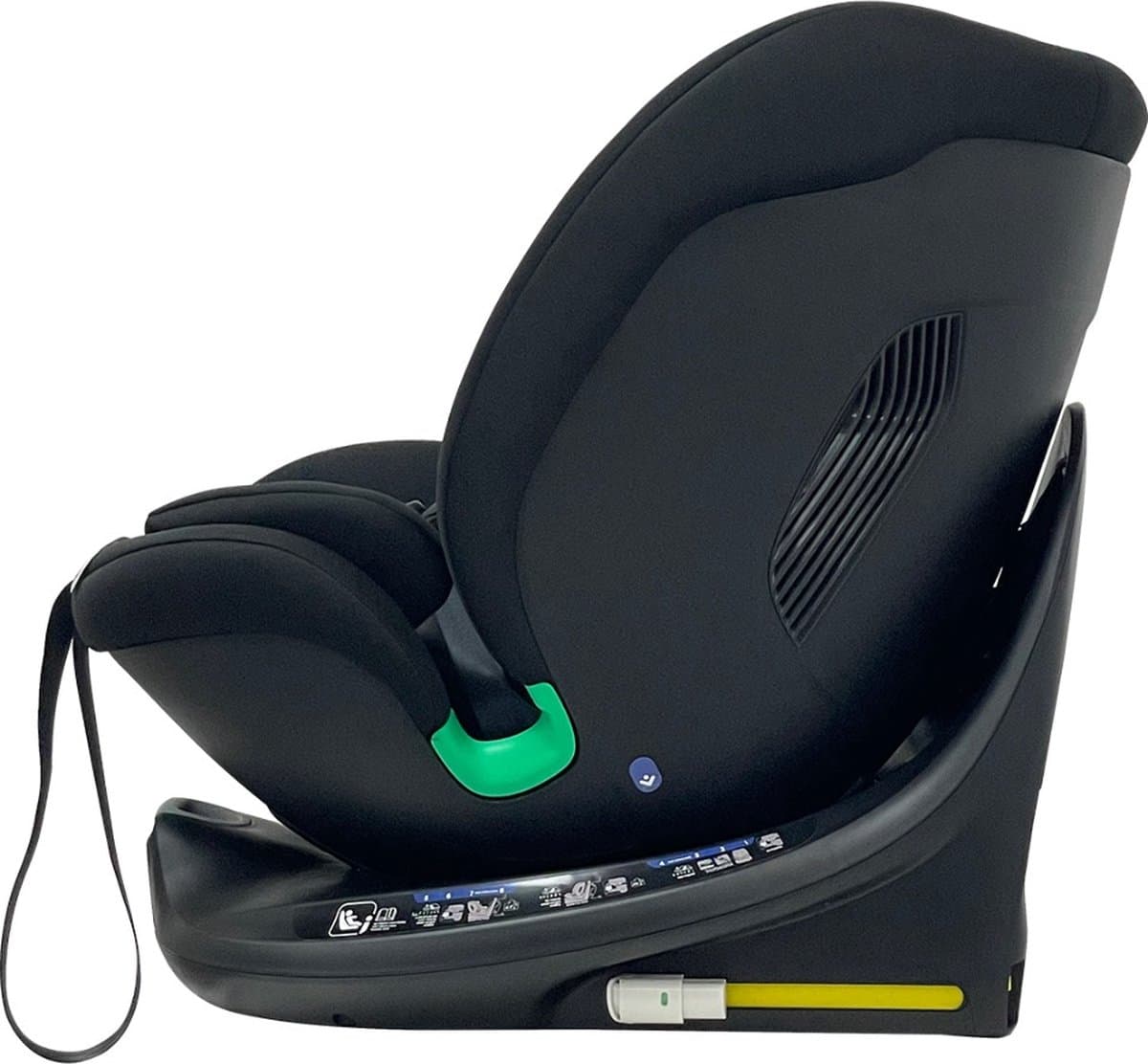 Ding Mae Autostoel - Zwart - 360° Draaibare Isofix Autostoel - i-Size - Vanaf 40 tot 150cm - 0 tot 12 jaar thumbnail 8