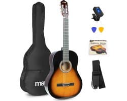 MAX SoloArt Klassieke 4/4 Gitaar - Nylon - afbeelding 1