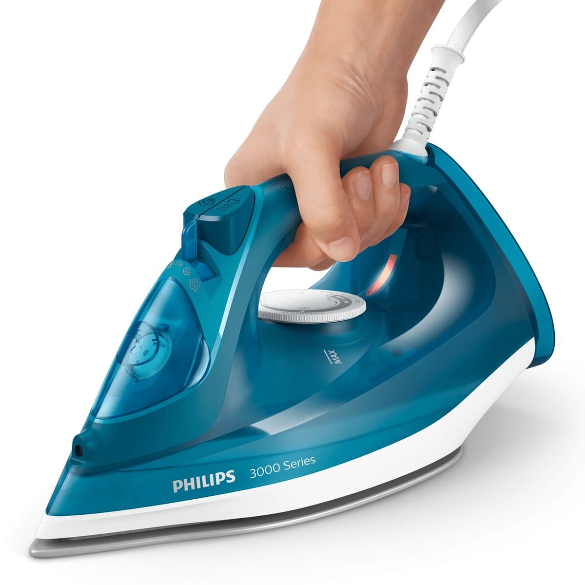 Philips Dst3040/70 - 3000 Series - Stoomstrijkijzer - Blauw/Wit thumbnail 5