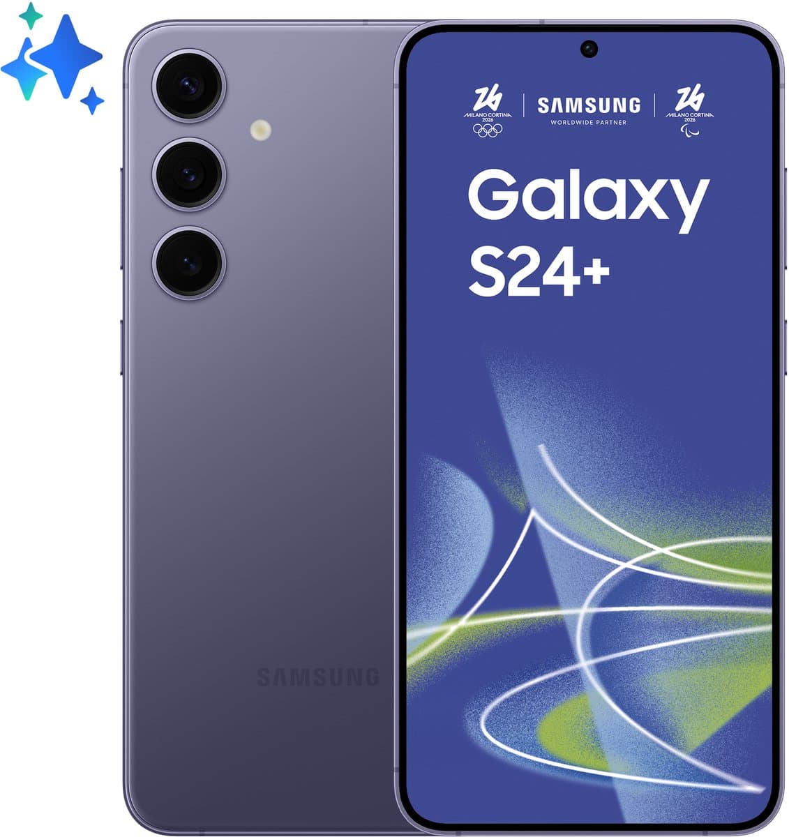 Samsung Galaxy S24 PLUS 5G - 256GB - Cobalt Violet thumbnail 2