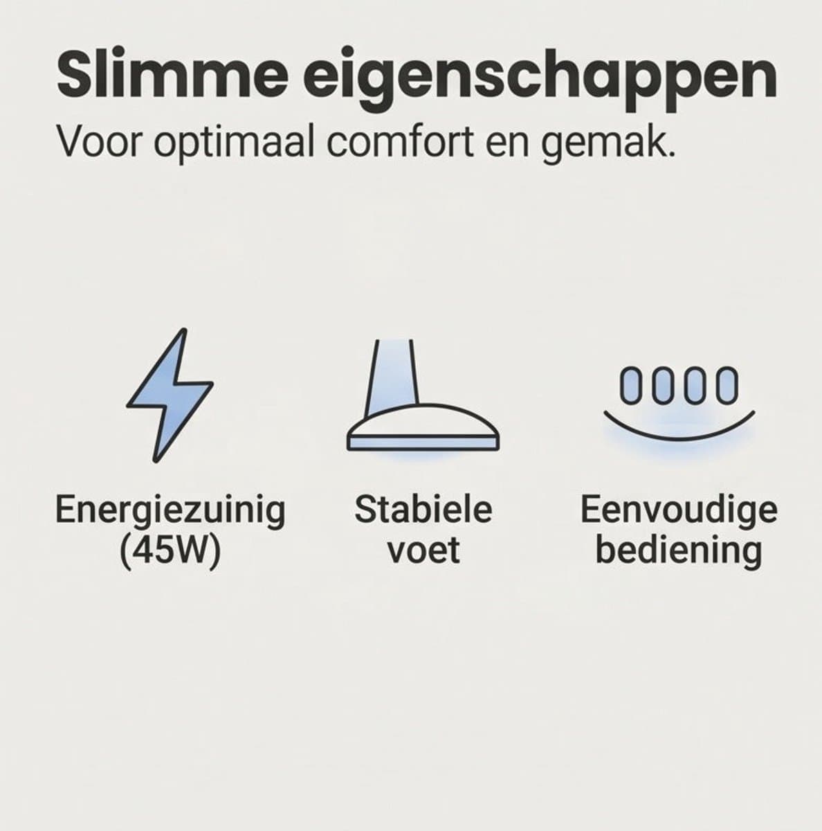 Cheqo® Tafelventilator - Ventilator - Bureauventilator - Fan - Tafel Ventilator - 3 Snelheden - Kantelbaar - Staande Ventilator - Wit - voor Verkoeling - Stille Ventilator - voor op Kantoor - voor Thuis - voor Slaapkamer - Tafelmodel thumbnail 7