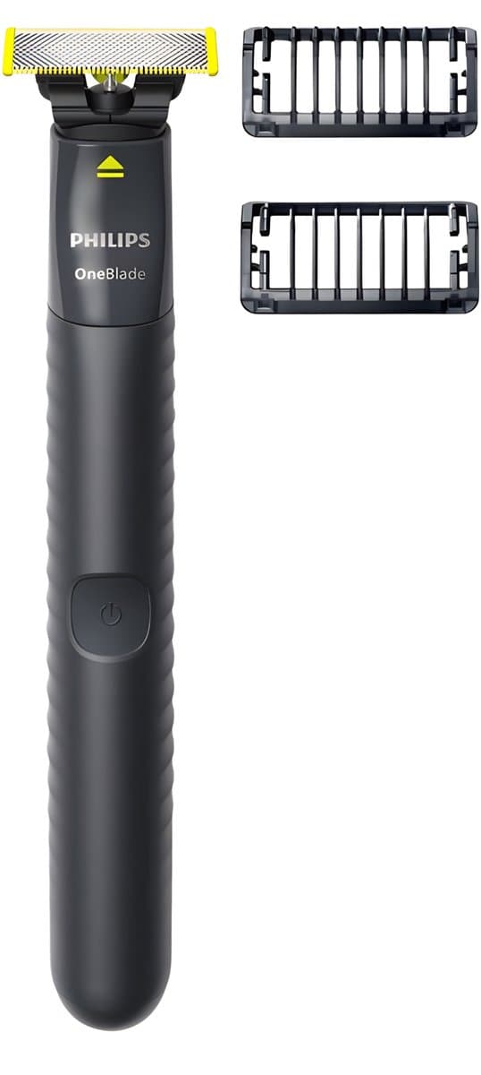 Philips OneBlade QP1424/10 Trimmer en Scheerapparaat - Wet & Dry - 2 Opzetkammen thumbnail 2