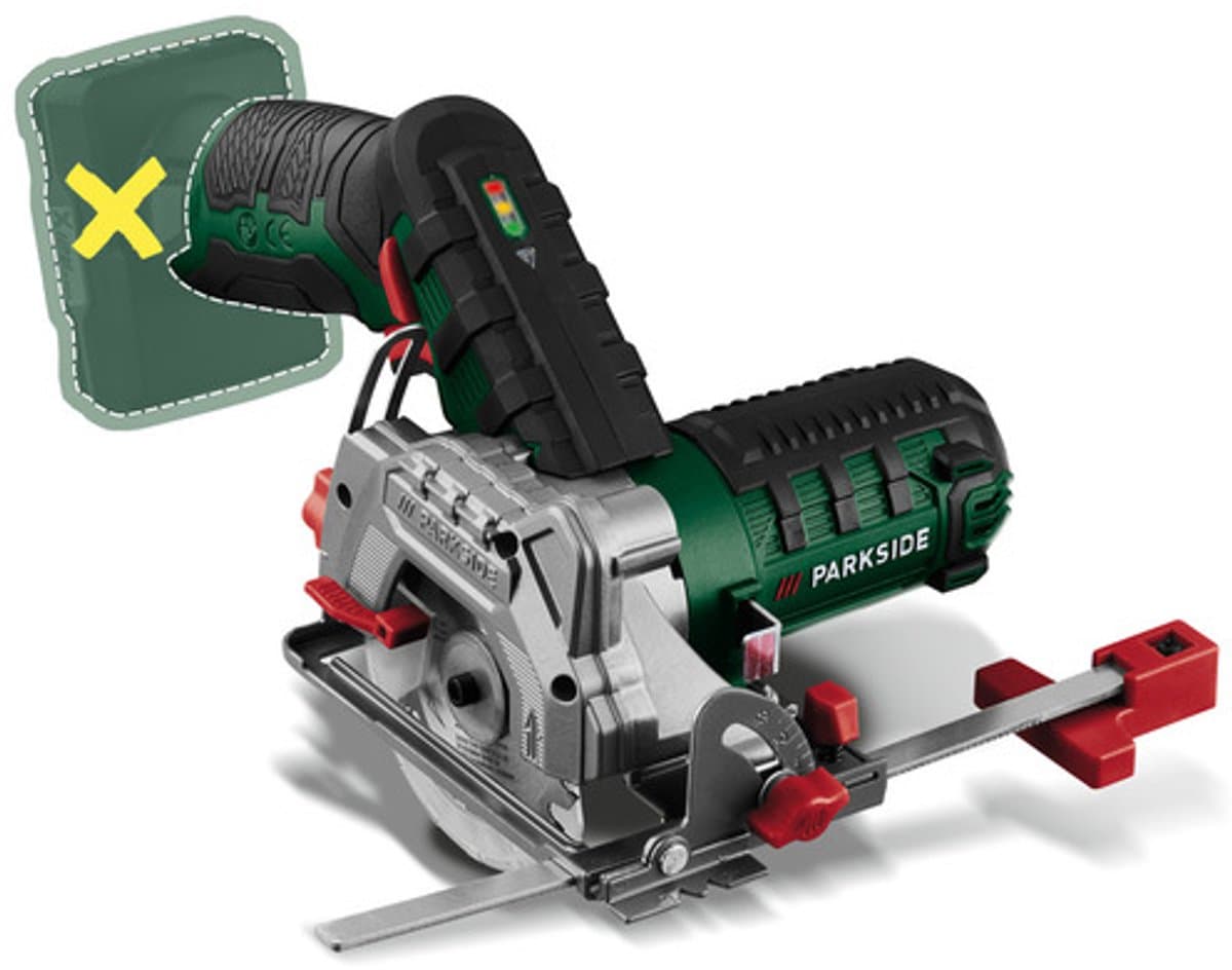 PARKSIDE 12V Accu-handcirkelzaag - Compact & instelbaar - afbeelding 1