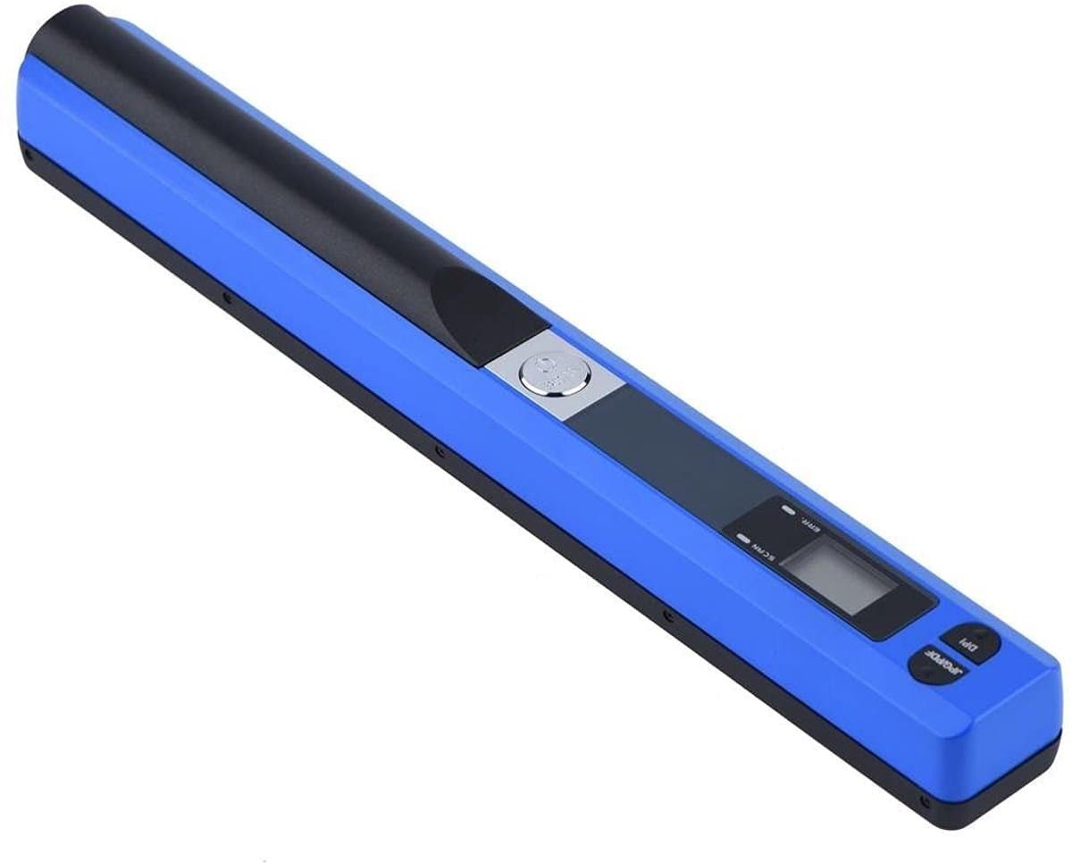 Dailygoody - Draagbare Handscanner - Mobiele Documentenscanner - 900 dpi Resolutie - Draadloos en Compact - Visitekaartjesscanner - Formaat