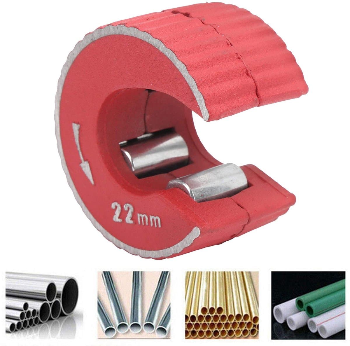 Dailygoods- Pijpsnijder Flexibel Ontwerp - Koperen/Aluminium Pijp - Zinklegering - Compact - Verwisselbaar Snijwiel - Eénhandige Bediening - Buizensnijder thumbnail 4