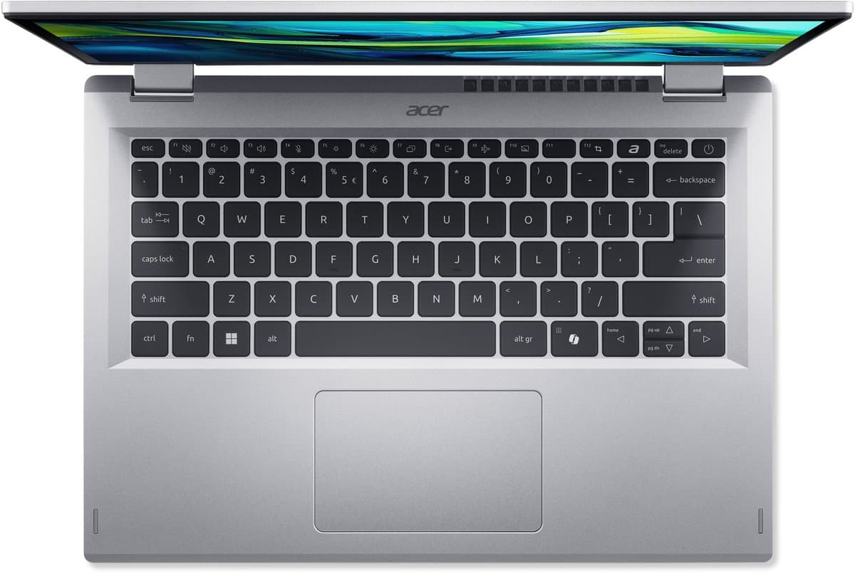 Aspire Go Spin 14 AGSP14-31PT-37XH - Laptop - 2-in-1 Convertible - 14 inch Touchscreen - Core 3 - 8GB - 128GB SSD - Zilver thumbnail 2