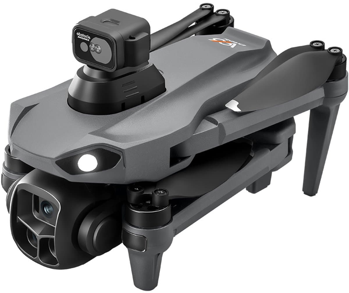Gloovon® Drone met Camera & Scherm - GPS & Obstakelvermijding - 2 Accu's & 72GB Opslag - Borstelloze Motor - 1080p Full HD thumbnail 2