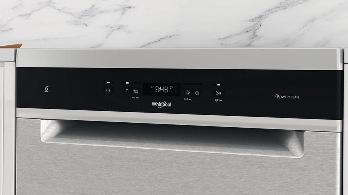 Whirlpool WH3FB14BN7A0X - PowerCleanPro - Vrijstaande vaatwasser 60 cm thumbnail 4