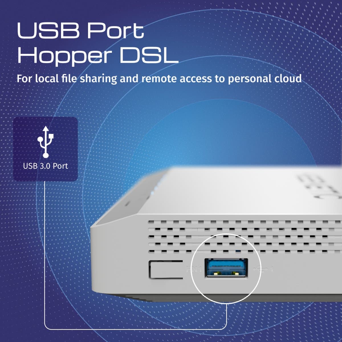 KEENETIC Hopper DSL KN-3610: Wi-Fi 6 modem/router met VDSL thumbnail 6