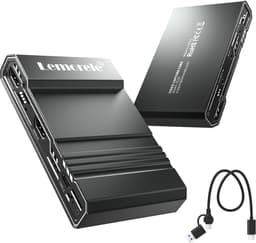 Productfoto van Lemorele AC09 HDMI Capture Card - 4K 60Hz Passthrough - 1080p