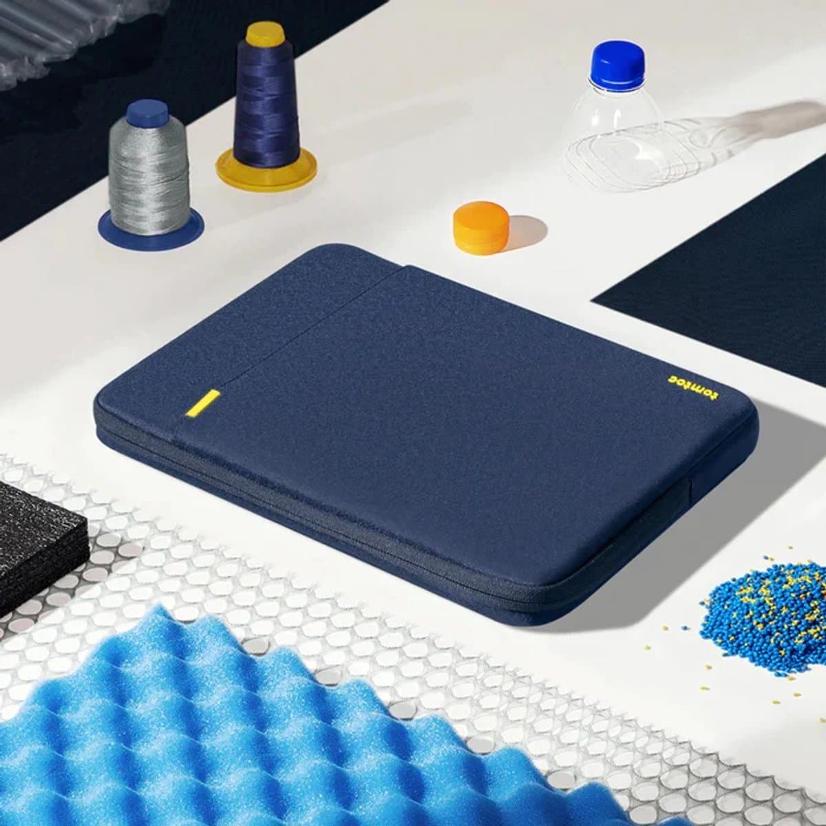 Tomtoc Defender-A13 Laptop Sleeve Navy Blue, 16-inch MacBook Pro M4/M3/M2/M1 Pro/Max A3403 A3186 A2991 A2780 A2485 A2141 2024-2019, Dell XPS 16 Laptop thumbnail 6