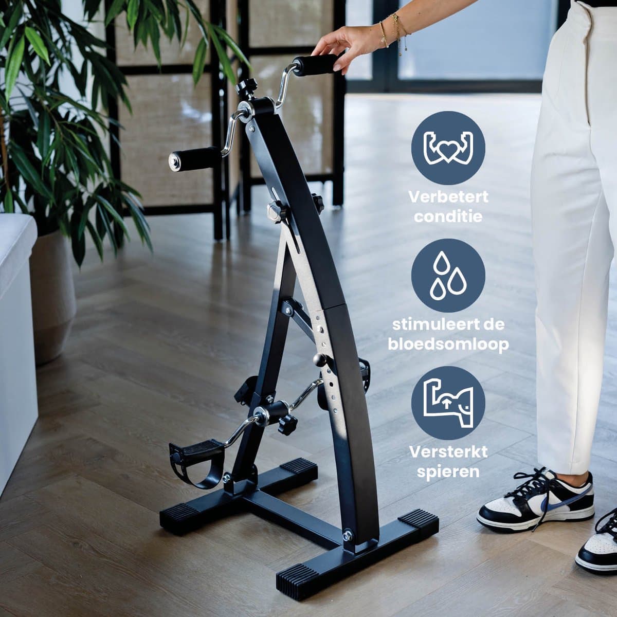 Nexxt Stoelfiets voor Armen en Benen – Bewegen vanuit Stoel – Ideaal voor Revalidatie & Dagelijkse Activiteit thumbnail 4