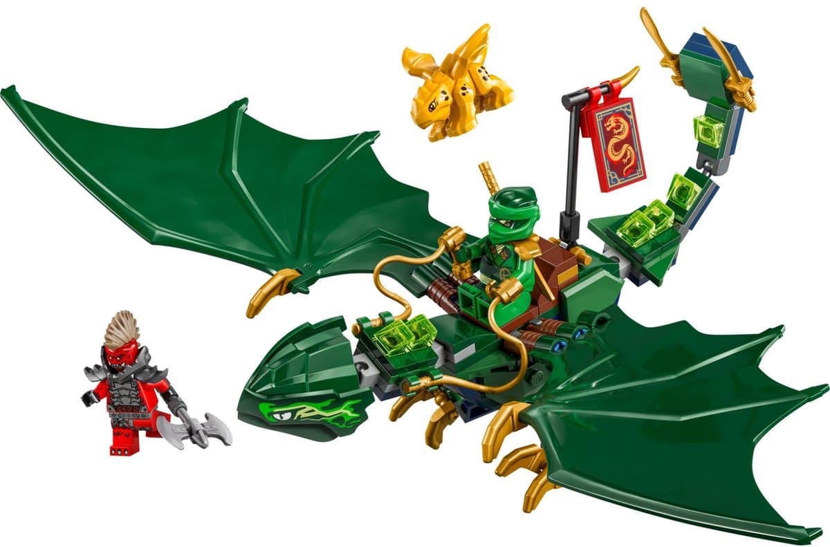 LEGO Ninjago Lloyds groene bosdraak 71829 - bouwset met draak thumbnail 8