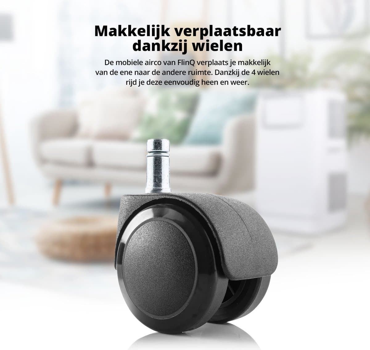 FlinQ mobiele airco 13.000 BTU met wifi thumbnail 5