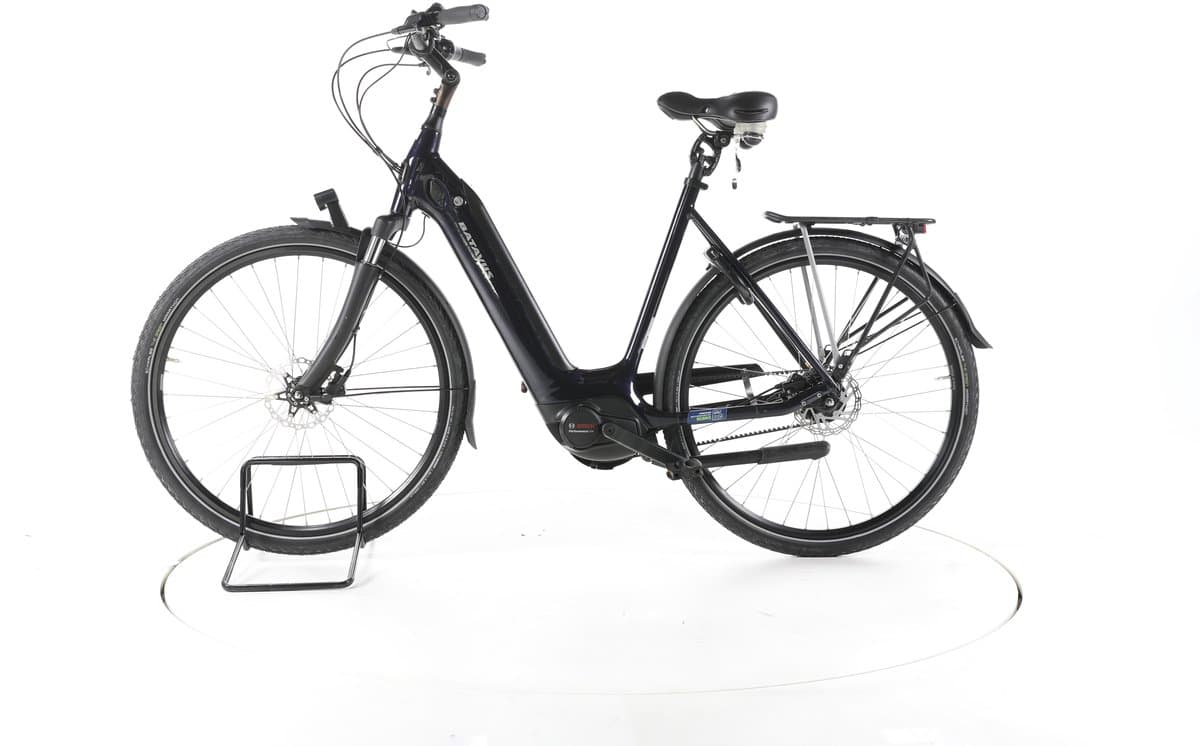 Batavus Finez E-go Power Elektrische citybike Bosch Accu 500Wh 28" zwart Pro thumbnail 2