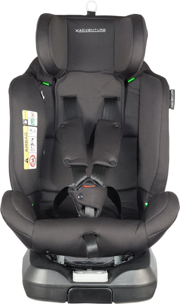 X Adventure Autostoel 360° Draaibaar Supreme - i-Size Met Isofix - Groep 0/1/2/3 (40 cm tot 150 cm) -Vanaf Geboorte tot 12 jaar - Zwart thumbnail 5