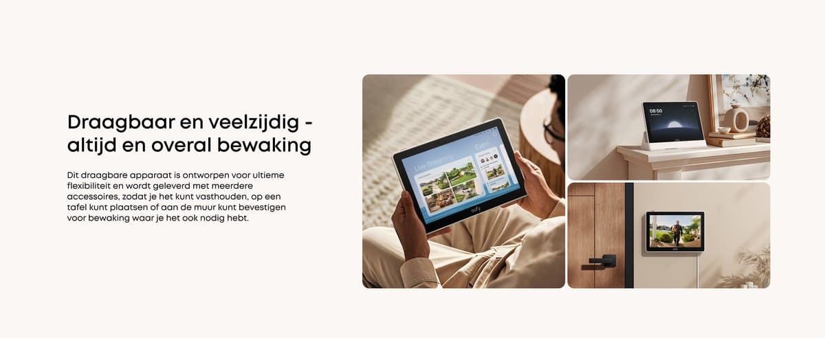 eufy Security SoloCam S340 + HomeBase 3 + E10 display bundel thumbnail 3