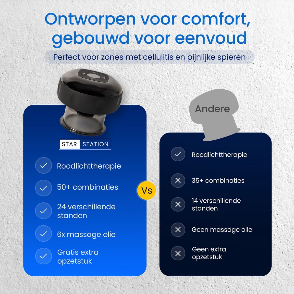 Cellulite Massage Apparaat - Cupping Set Massage - Anti Cellulitis Apparaat - Elektrisch Cupping Apparaat - 12 Standen & Temperaturen - Draadloos - Inclusief 6 Etherische Oliën thumbnail 7