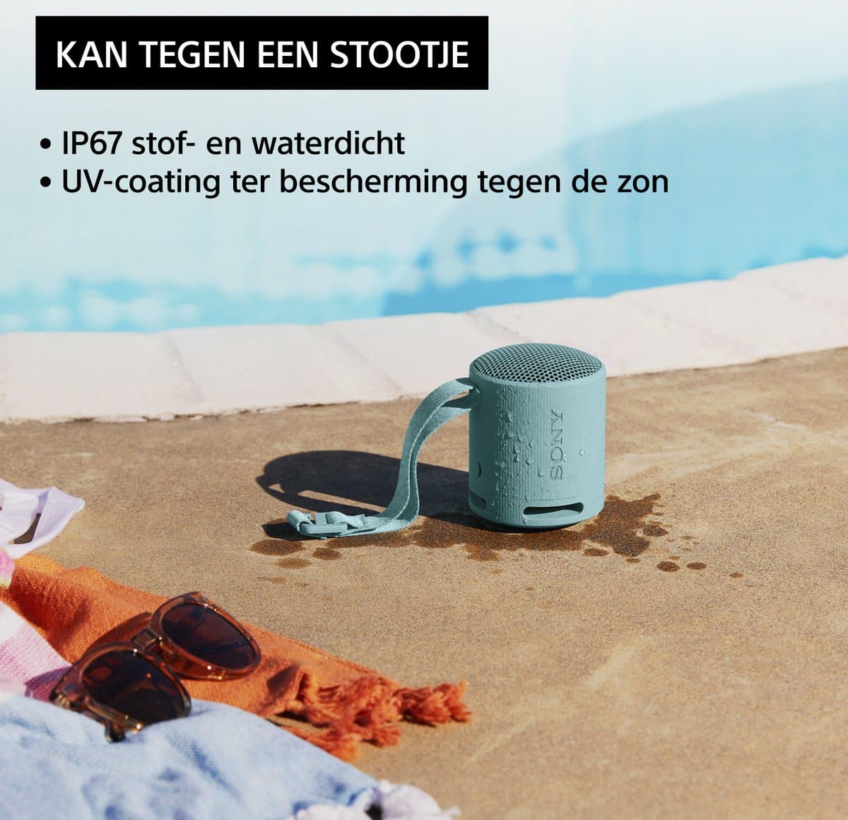 Sony SRS-XB100: compacte Bluetooth-speaker met 16 uur batterij thumbnail 3