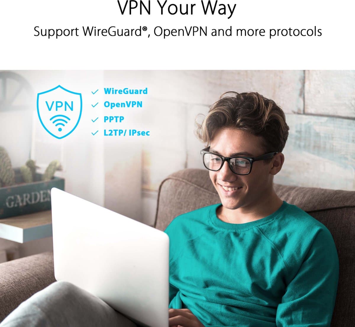 ASUS RT-AX5400: WiFi 6-router met 5400 Mbps en VPN-functies thumbnail 4