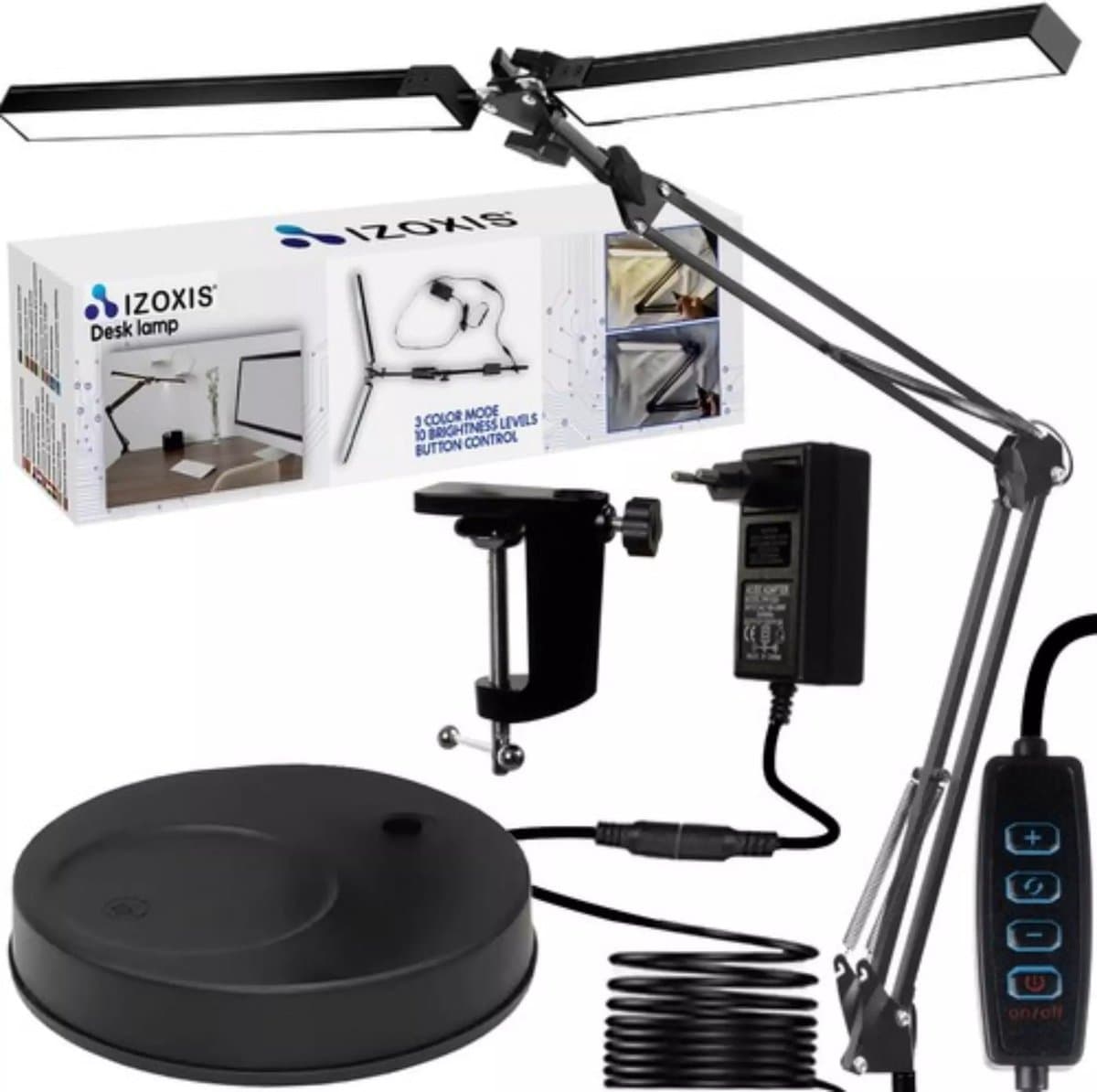 Izoxis Tekentafel Lamp - Energiezuinig LED-licht - Verstelbaar en Praktisch