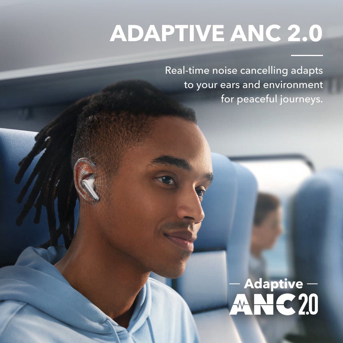 Anker Liberty 4 Draadloze Oordopjes - Noise Cancelling Headset - Wit thumbnail 7