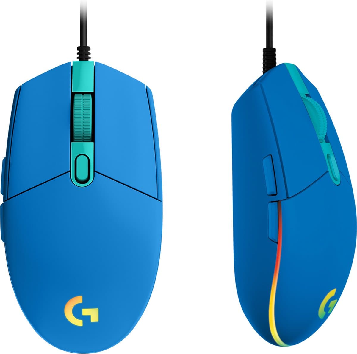 Logitech G203 LIGHTSYNC - Bedrade Gaming Muis - RGB verlichting - Blauw thumbnail 6