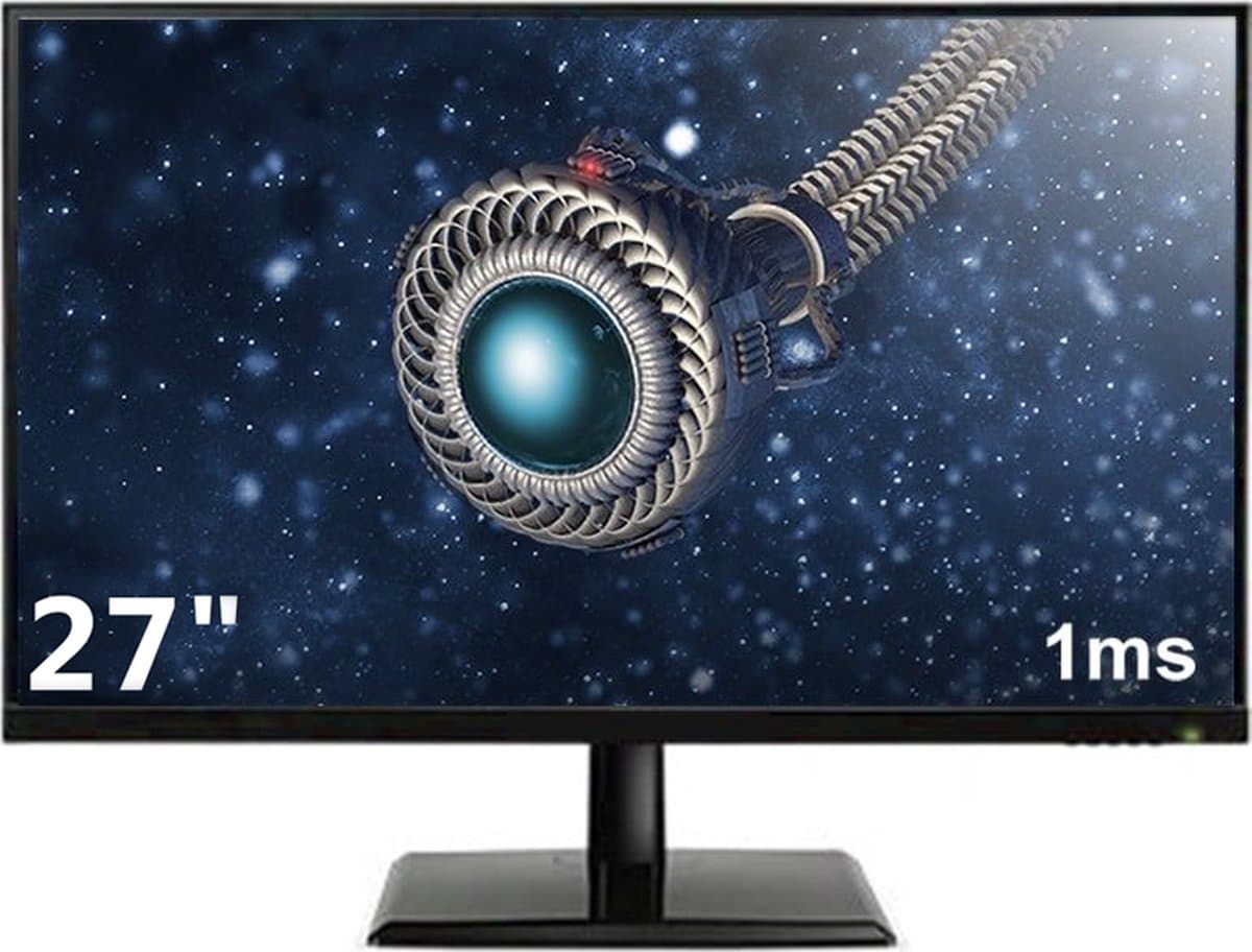 Complete Gaming PC Setup - 27" 144Hz Gaming Monitor, - Mechanical Keyboard (Blue Switches) en -Muis - Ryzen 5 6-Core - RTX 5050 8GB - 16GB - 1TB M.2 SSD - Athena Elite E1 thumbnail 4